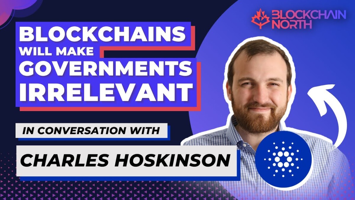 Blockchain will make Governments Irrelevant : Filmed Conversation with Charles Hoskinson.